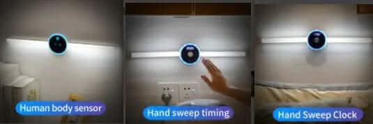Lampe de Placard Intelligente avec Capteur et Horloge Les Visionnaires