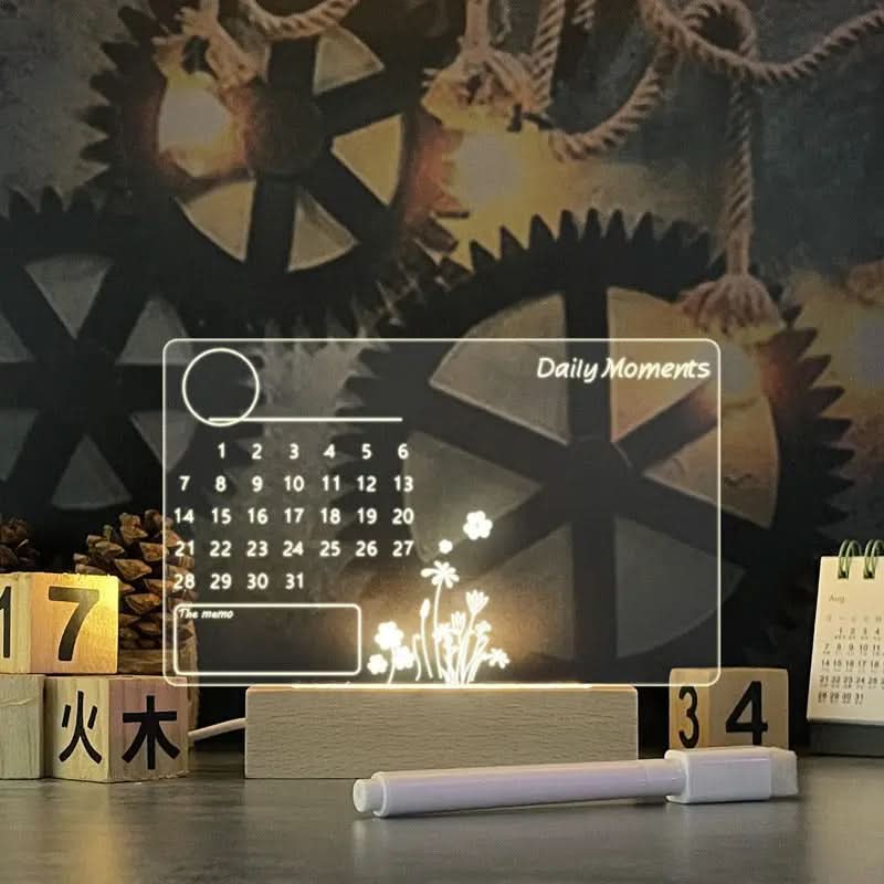 Tableau créatif à LED, veilleuse USB Les Visionnaires
