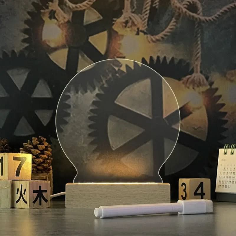 Tableau créatif à LED, veilleuse USB Les Visionnaires