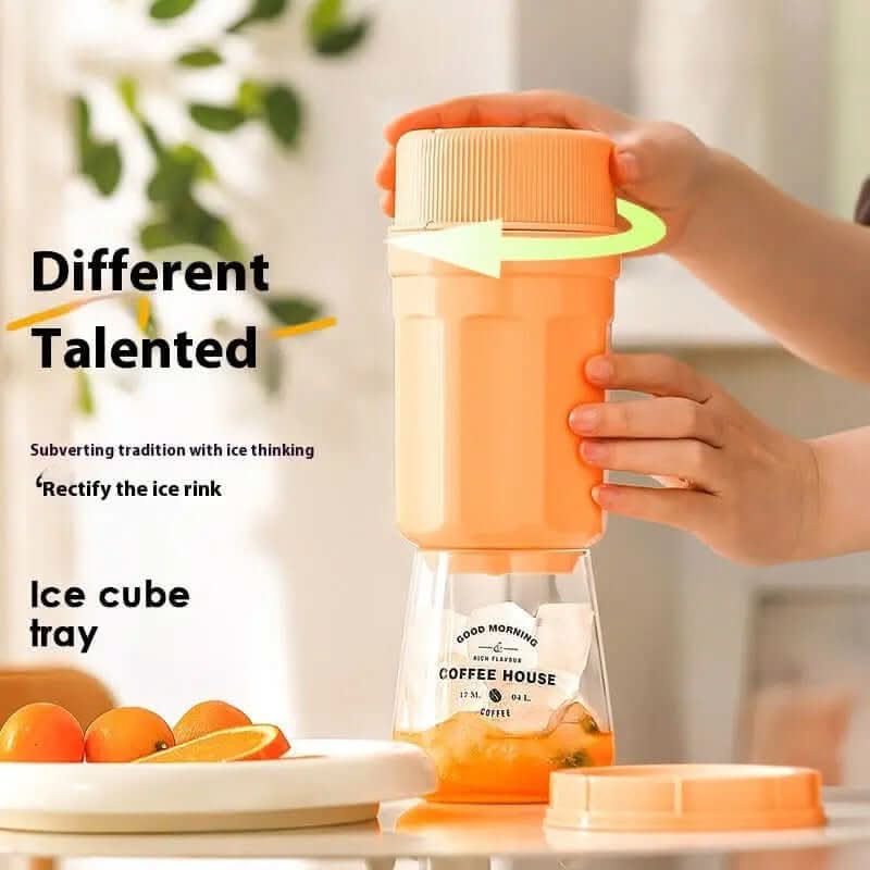 Twisting Ice Cup Rotating Release Ice Cube Tray Les Visionnaires
