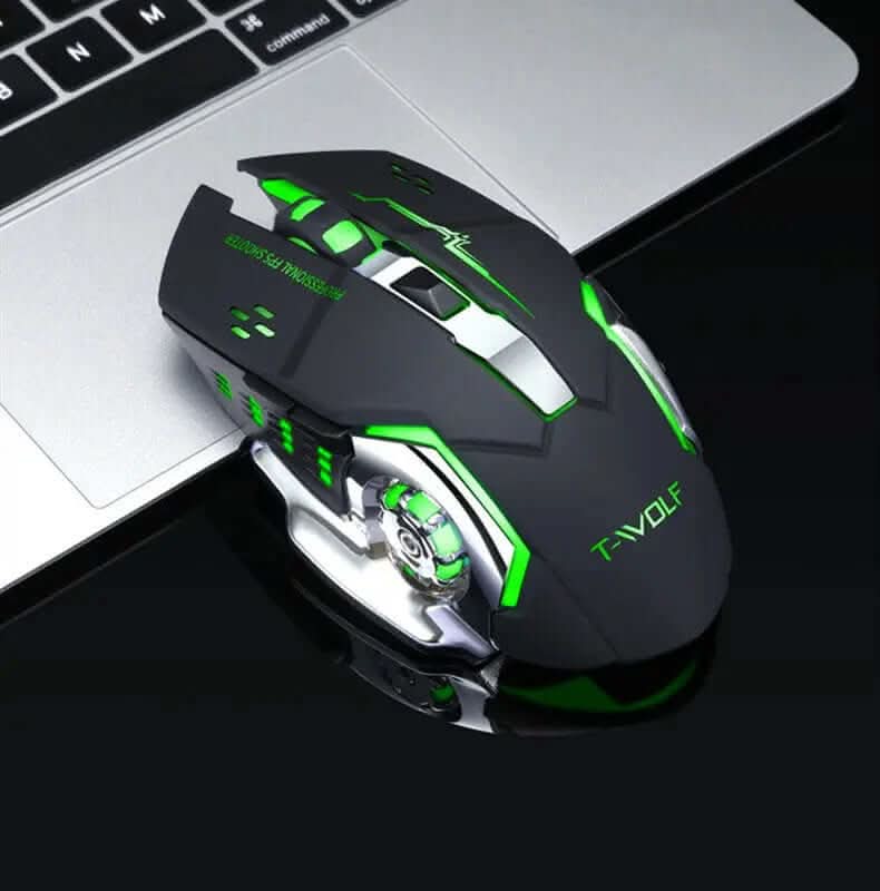 Souris de jeu optique USB sans fil 2.4G Les Visionnaires