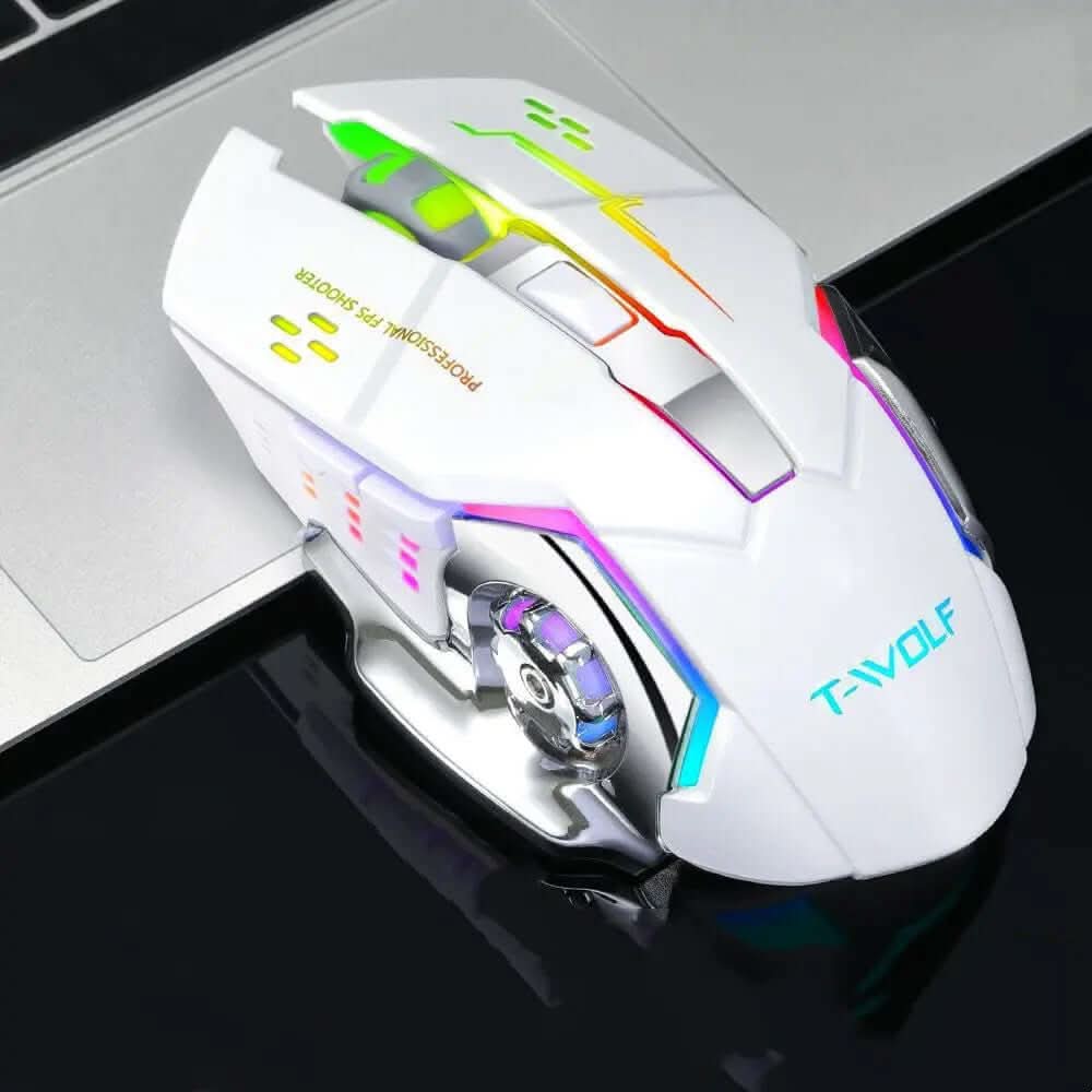 Souris de jeu optique USB sans fil 2.4G Les Visionnaires