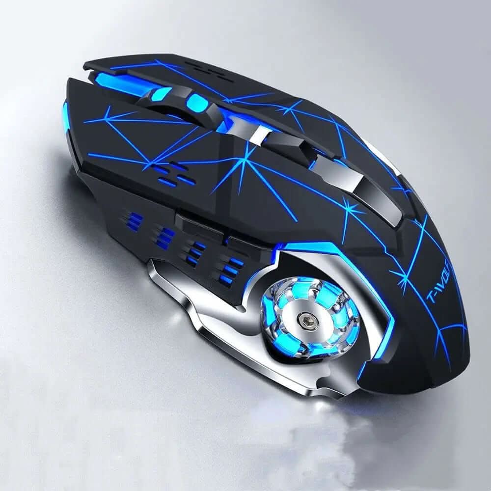 Souris de jeu optique USB sans fil 2.4G Les Visionnaires
