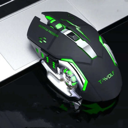 Souris de jeu optique USB sans fil 2.4G Les Visionnaires