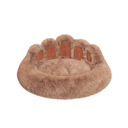 Cute Dog Bear Paw Shape Dog Bed, Dog Beds & Furniture For Small And Medium Dogs, Cozy Plush Cute Cat Beds For Indoor Cats Les Visionnaires