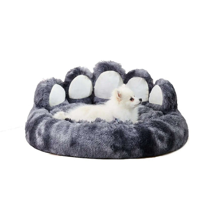 Cute Dog Bear Paw Shape Dog Bed, Dog Beds & Furniture For Small And Medium Dogs, Cozy Plush Cute Cat Beds For Indoor Cats Les Visionnaires
