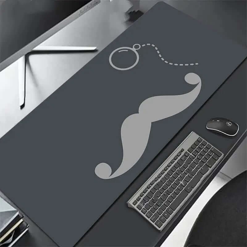 Tapis de souris XXL tout noir Les Visionnaires