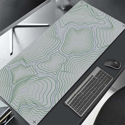 Tapis de souris XXL tout noir Les Visionnaires