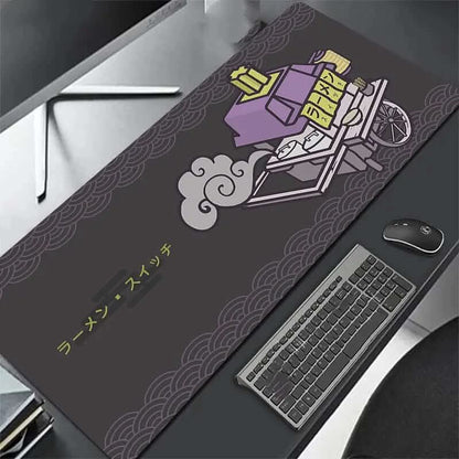 Tapis de souris XXL tout noir Les Visionnaires