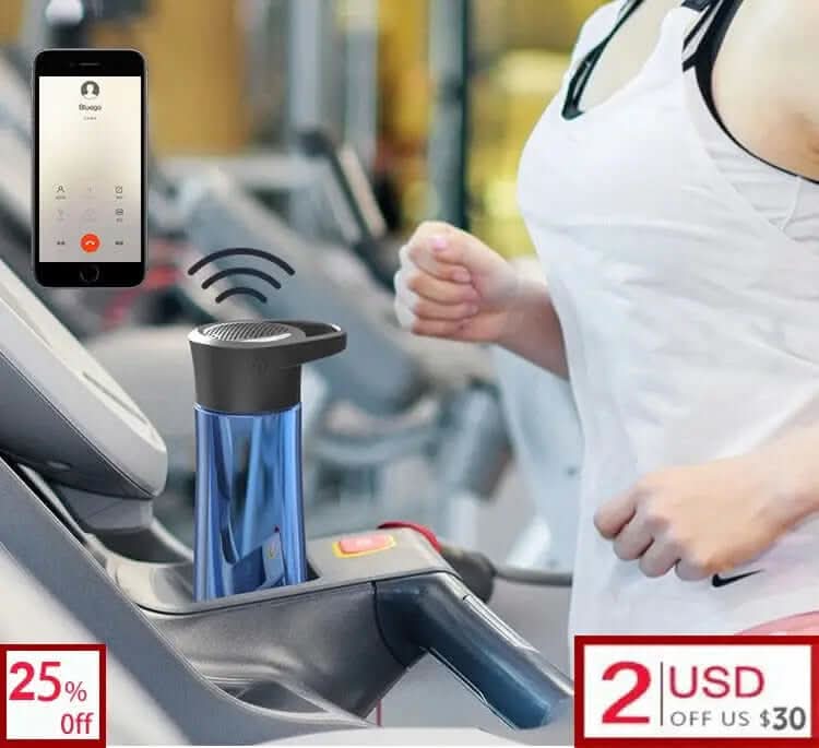 Gourde intelligente Bluetooth Les Visionnaires
