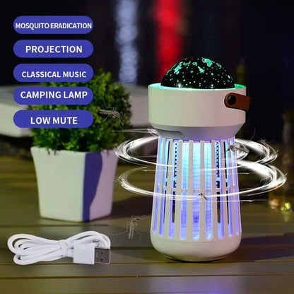 Lampe Anti-Moustiques 2-en-1 Les Visionnaires