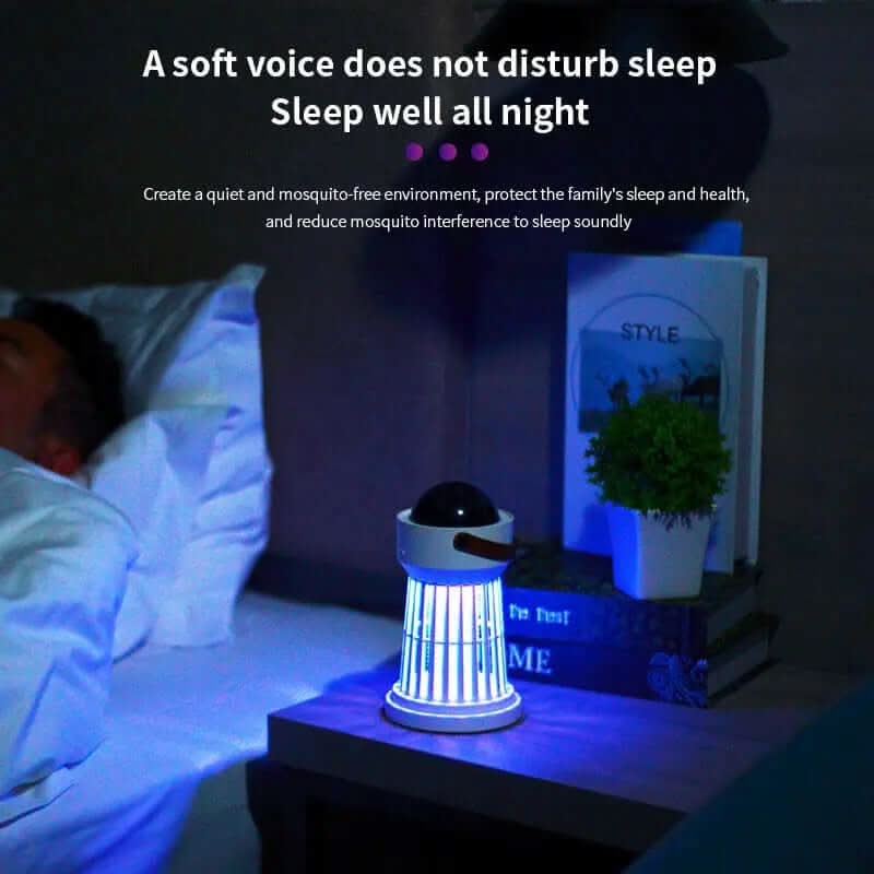 Lampe Anti-Moustiques 2-en-1 Les Visionnaires