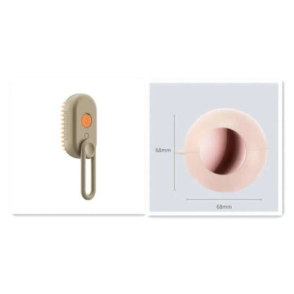 Brosse à vapeur pour chat et chien. 3 en 1 Les Visionnaires
