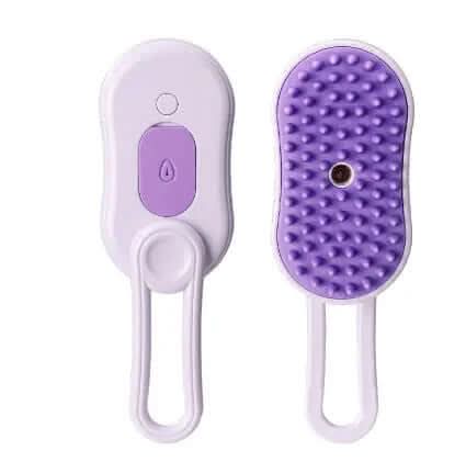 Brosse à vapeur pour chat et chien. 3 en 1 Les Visionnaires
