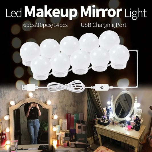 USB Touch Switch LED Mirror Light Bulb Les Visionnaires