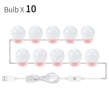 USB Touch Switch LED Mirror Light Bulb Les Visionnaires
