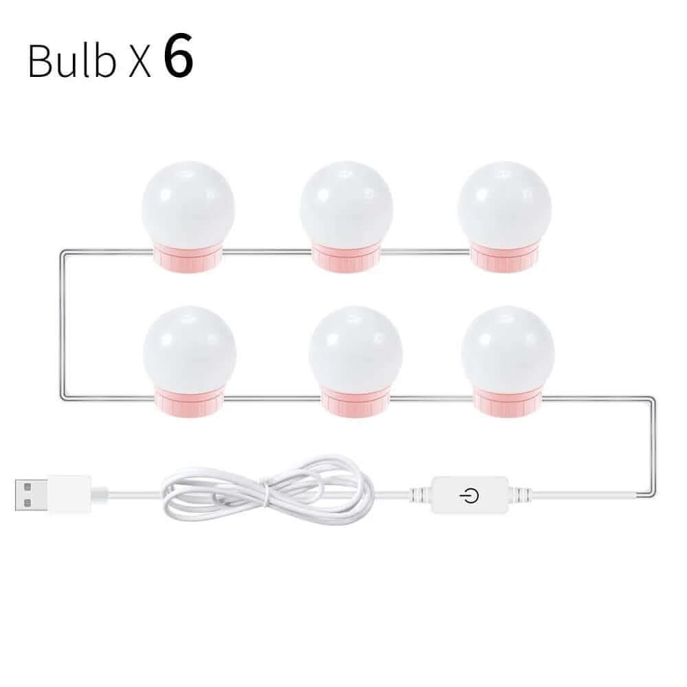USB Touch Switch LED Mirror Light Bulb Les Visionnaires
