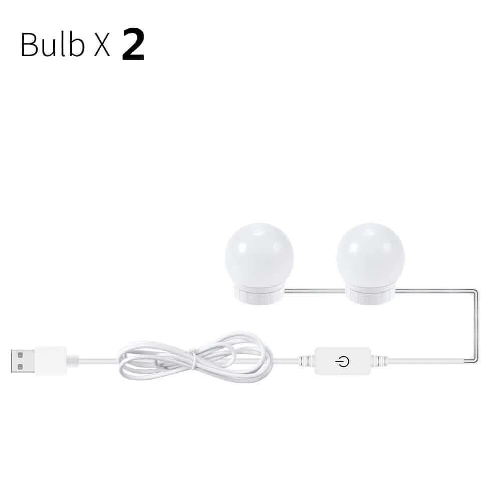 USB Touch Switch LED Mirror Light Bulb Les Visionnaires