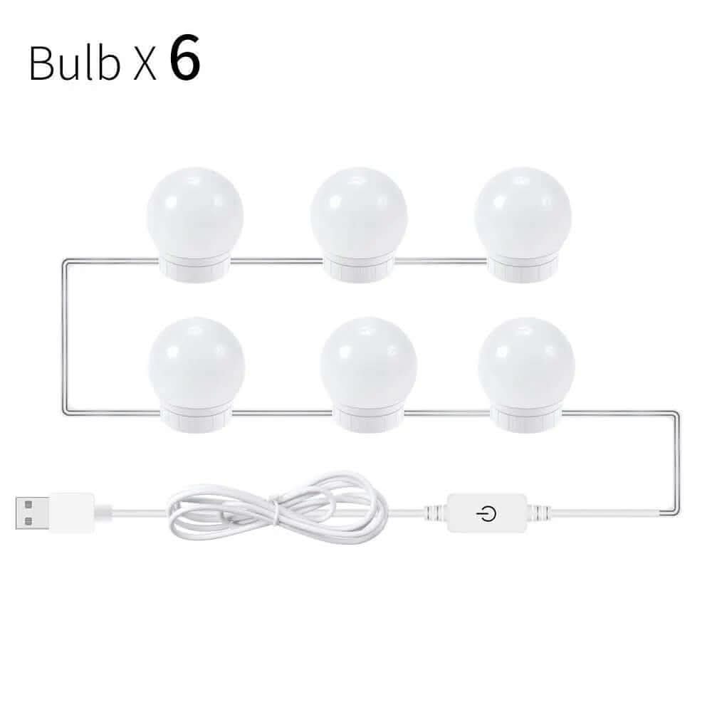 USB Touch Switch LED Mirror Light Bulb Les Visionnaires