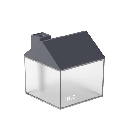 Humidificateur USB rechargeable personnalisé en forme de maison. Les Visionnaires