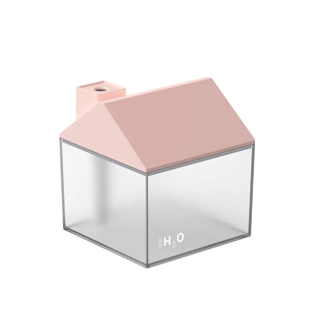 Humidificateur USB rechargeable personnalisé en forme de maison. Les Visionnaires