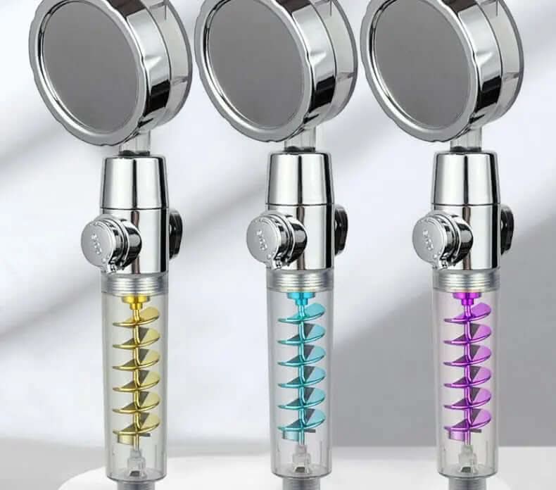 Pommeau de douche suralimenté à petite taille Les Visionnaires