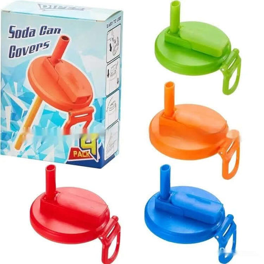Couvercle de canette de soda avec paille Les Visionnaires