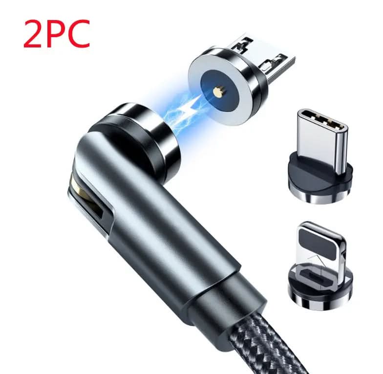 Câble magnétique rotatif 360 degrés USB Type C, câble de charge rapide. Les Visionnaires