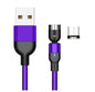 Câble magnétique rotatif 360 degrés USB Type C, câble de charge rapide. Les Visionnaires