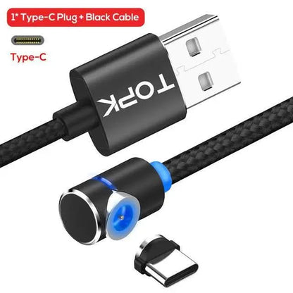 Câble magnétique Micro USB rotatif à 360 degrés Les Visionnaires