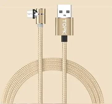 Câble magnétique Micro USB rotatif à 360 degrés Les Visionnaires