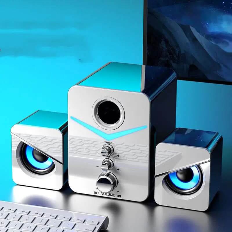 Barre de son pour ordinateur de bureau, Bluetooth Les Visionnaires