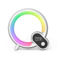 Réveil numérique analogique créatif Q Light, Bluetooth, Les Visionnaires