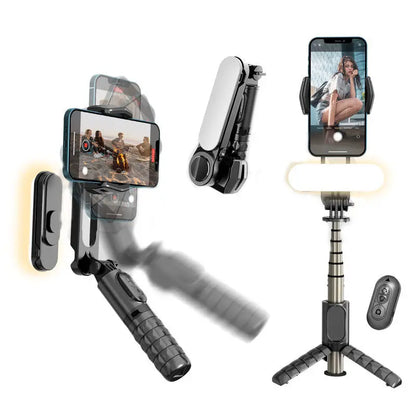 Gimbal Portable et Trépied à Selfie Bluetooth Les Visionnaires