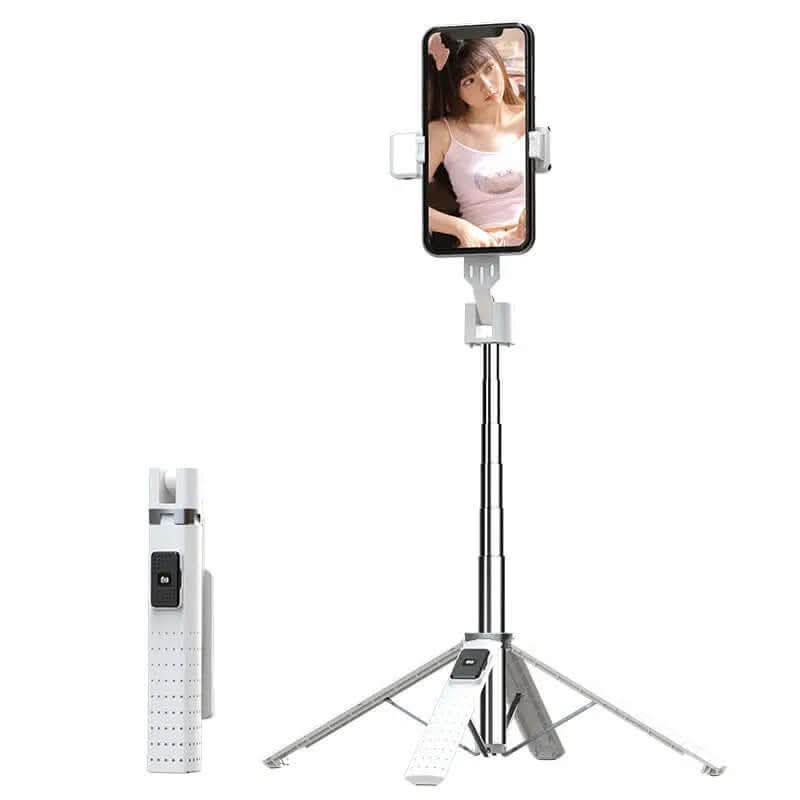 Trépied tétrapode Bluetooth avec double lumière d'appoint pour selfie Les Visionnaires