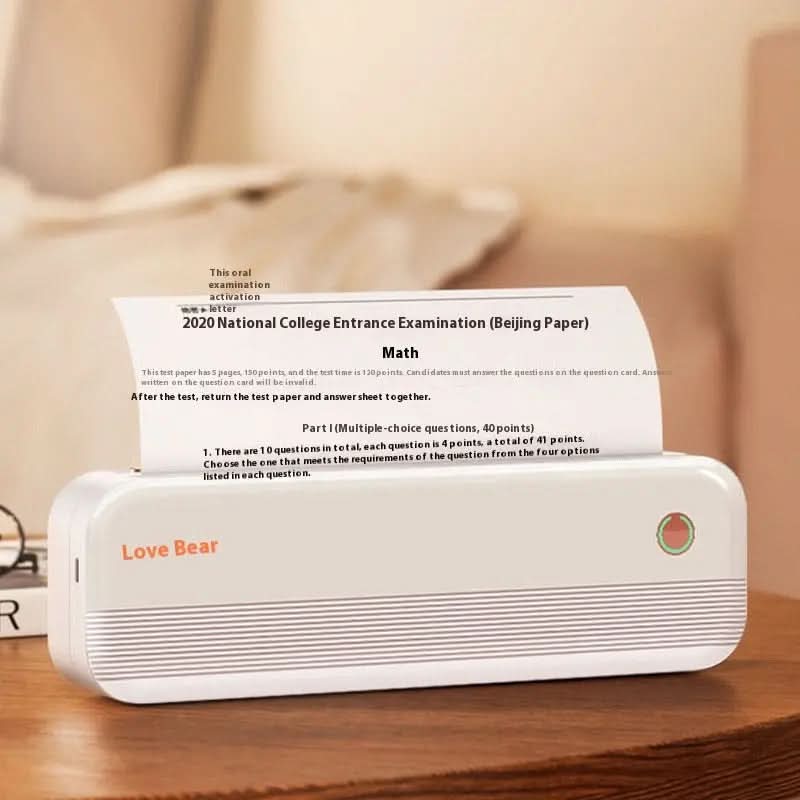 Imprimante thermique portable Ailixiong p40. Les Visionnaires