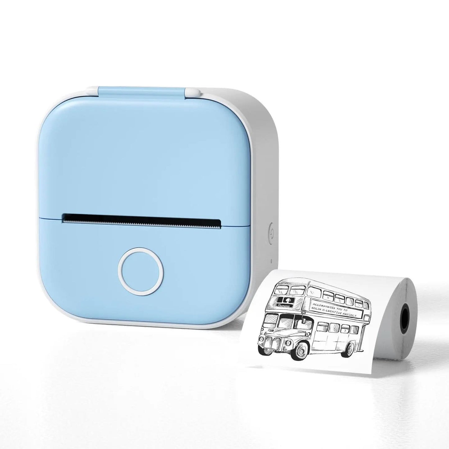 Mini-imprimante d'étiquettes thermique portable, T02 Les Visionnaires