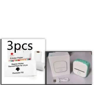 Mini-imprimante d'étiquettes thermique portable, T02 Les Visionnaires