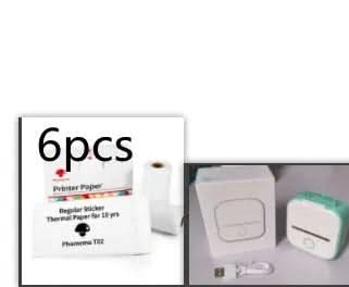 Mini-imprimante d'étiquettes thermique portable, T02 Les Visionnaires