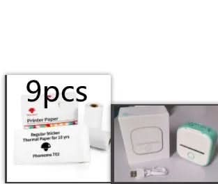 Mini-imprimante d'étiquettes thermique portable, T02 Les Visionnaires