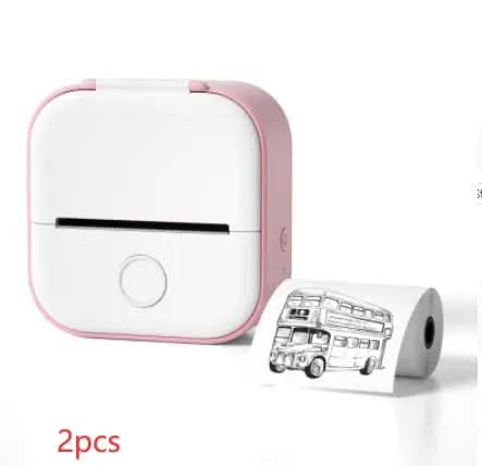 Mini-imprimante d'étiquettes thermique portable, T02 Les Visionnaires