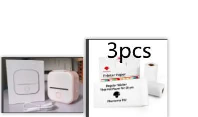 Mini-imprimante d'étiquettes thermique portable, T02 Les Visionnaires