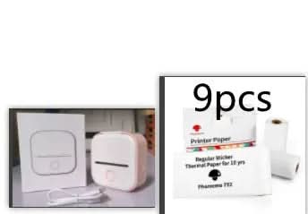 Mini-imprimante d'étiquettes thermique portable, T02 Les Visionnaires