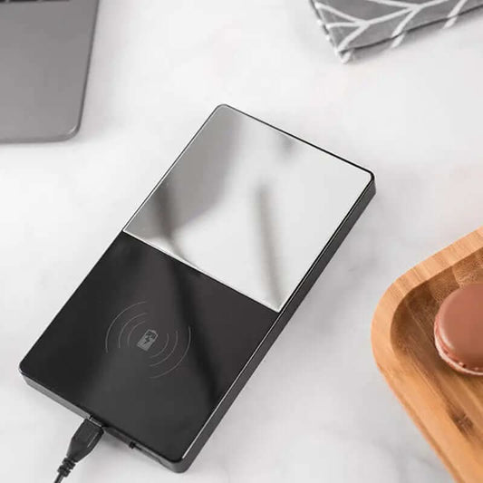 Chauffe-Tasse et Chargeur Sans Fil 2-en-1 – Pratique et Innovant Les Visionnaires
