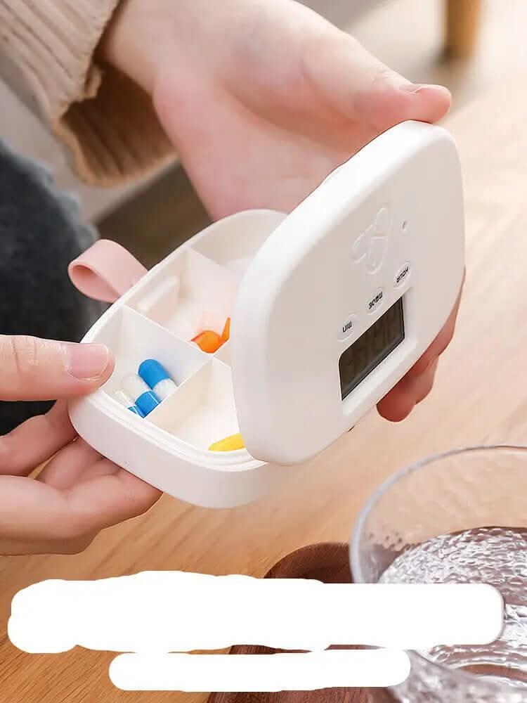 Boîte de Rangement Médicale Intelligente avec Réveil – Les Visionnaires