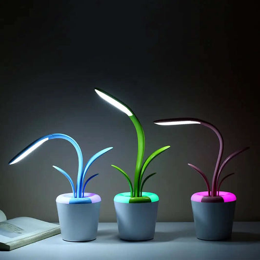 Lampe de Bureau LED Moderne avec Port USB Les Visionnaires