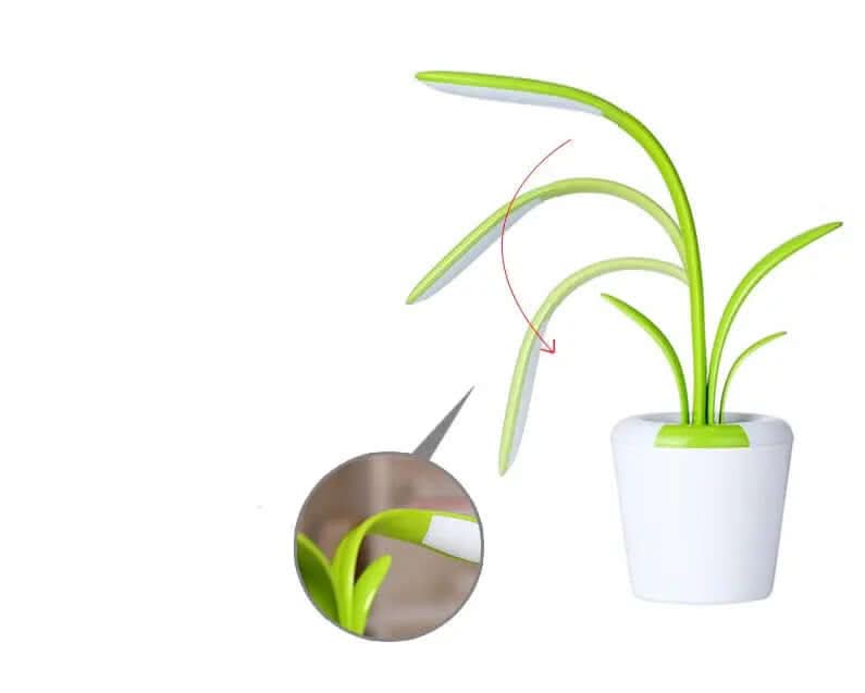 Lampe de Bureau LED Moderne avec Port USB Les Visionnaires