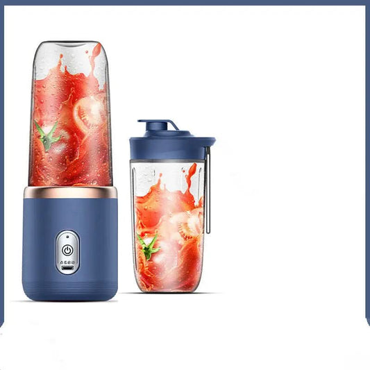 Mini mixeur portable à 6 lames, extracteur de jus, smoothie, chargement USB Les Visionnaires