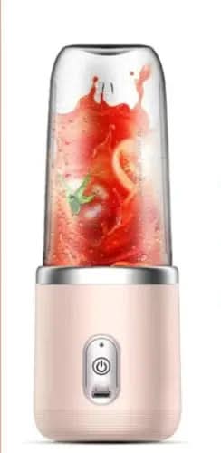 Mini mixeur portable à 6 lames, extracteur de jus, smoothie, chargement USB Les Visionnaires
