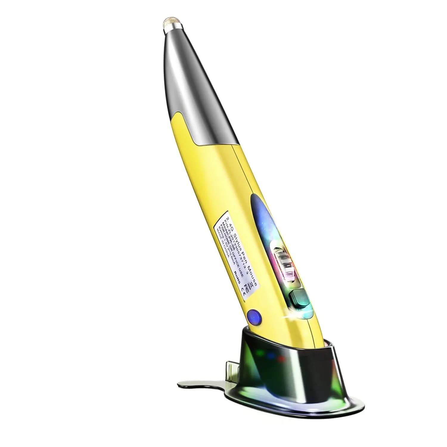 Souris à stylet verticale créative personnalisée Les Visionnaires